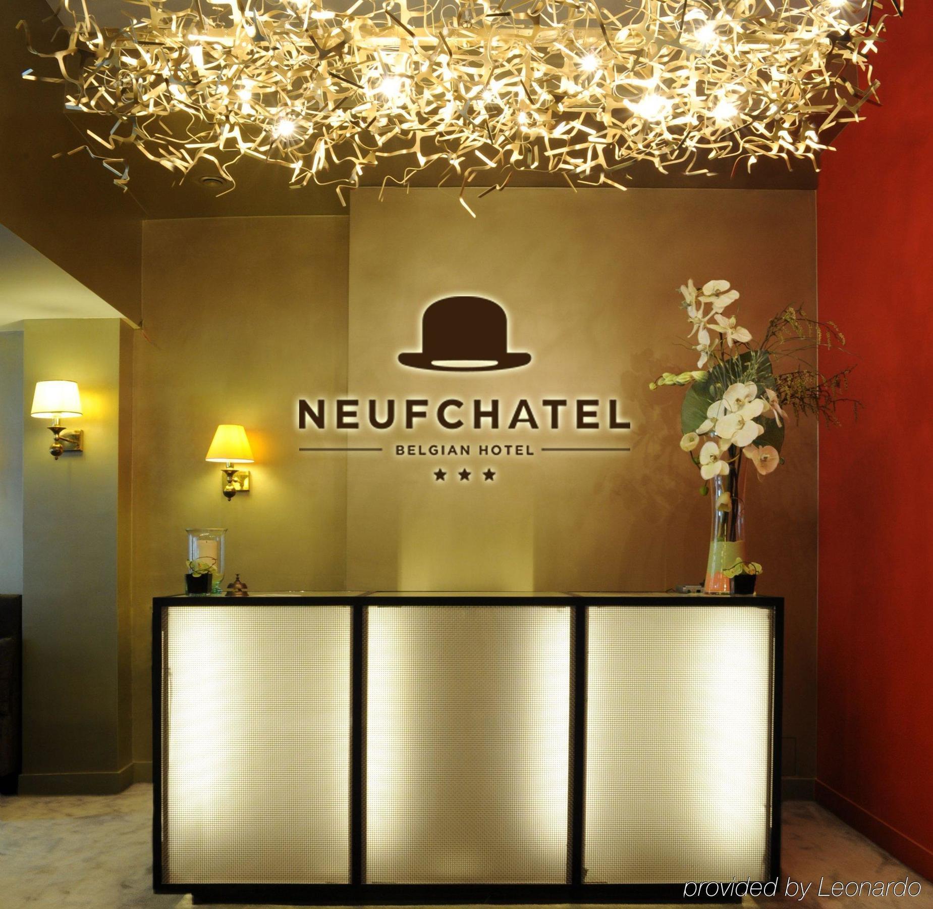 Hotel The Neufchatel Brussel Interior foto